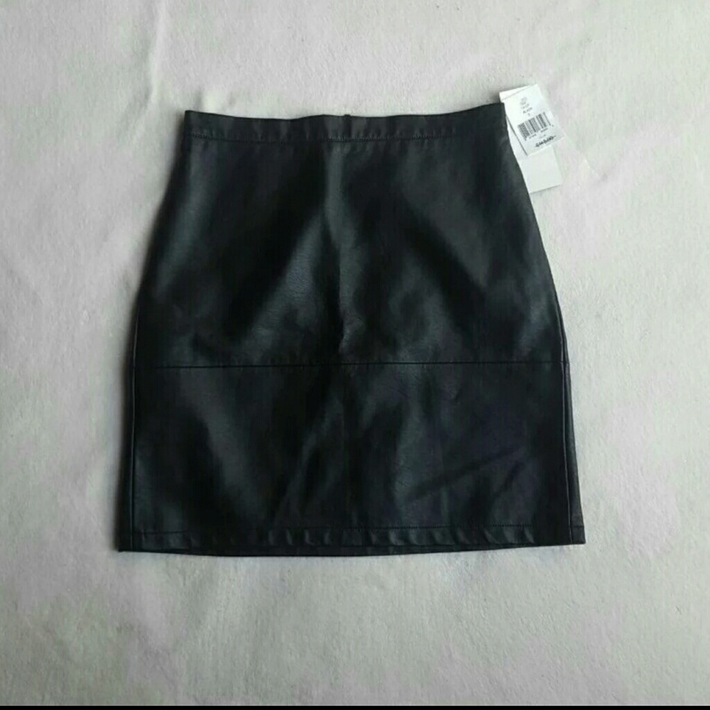 Leather skirt by French connection